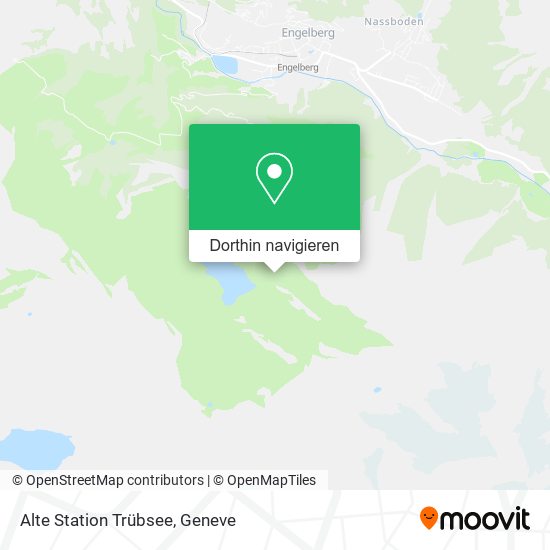 Alte Station Trübsee Karte