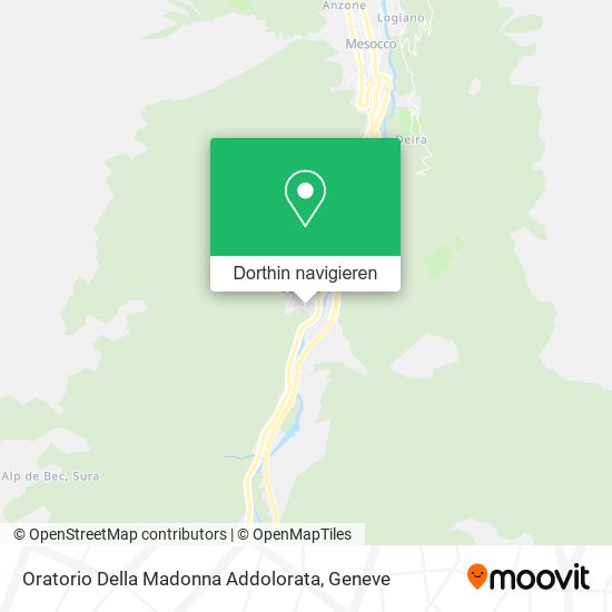 Oratorio Della Madonna Addolorata Karte