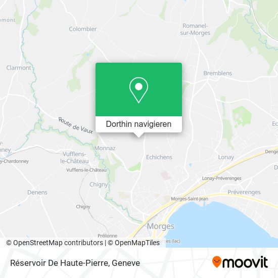 Réservoir De Haute-Pierre Karte