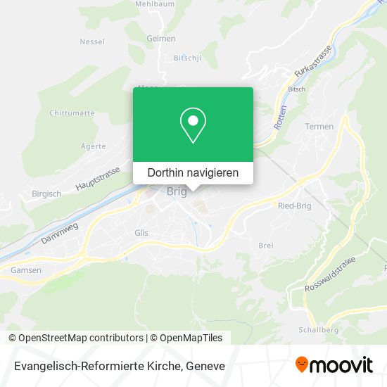 Evangelisch-Reformierte Kirche Karte