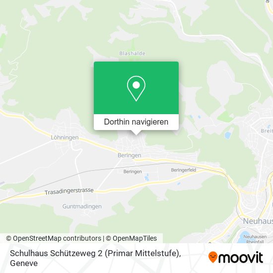 Schulhaus Schützeweg 2 (Primar Mittelstufe) Karte