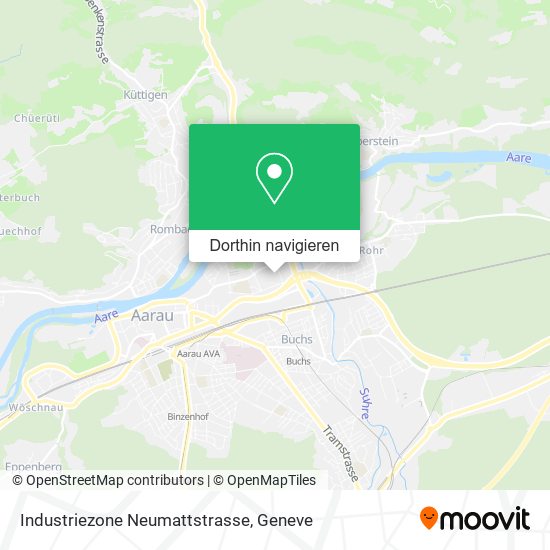 Industriezone Neumattstrasse Karte