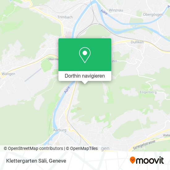 Klettergarten Säli Karte