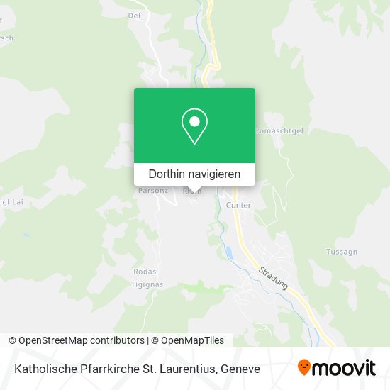 Katholische Pfarrkirche St. Laurentius Karte