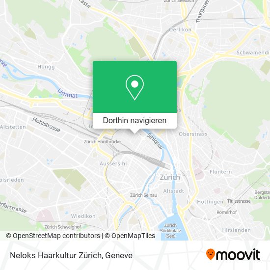 Neloks Haarkultur Zürich Karte