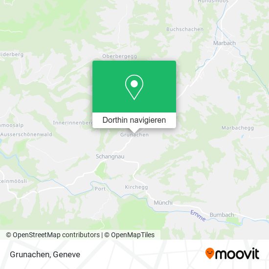 Grunachen Karte