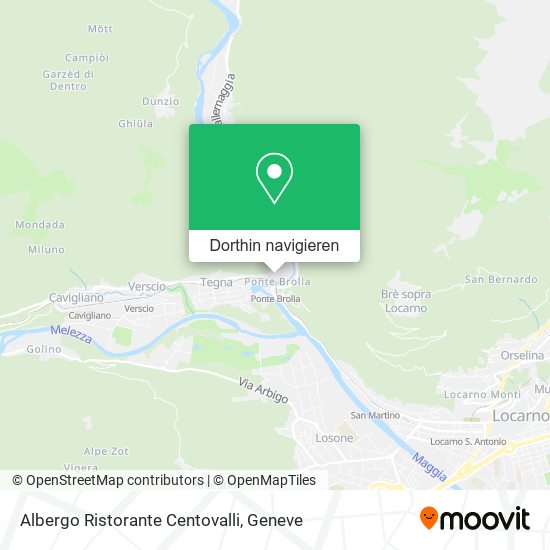 Albergo Ristorante Centovalli Karte