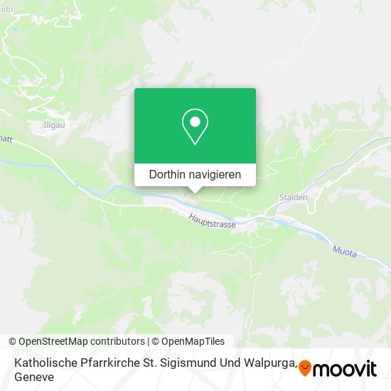 Katholische Pfarrkirche St. Sigismund Und Walpurga Karte