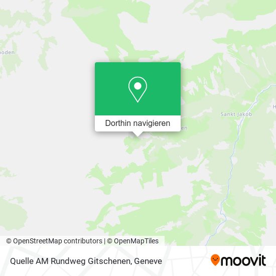 Quelle AM Rundweg Gitschenen Karte