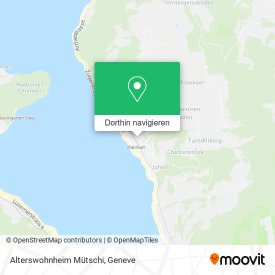 Alterswohnheim Mütschi Karte