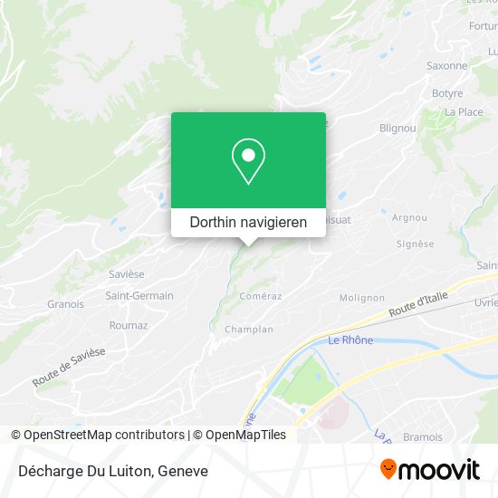 Décharge Du Luiton Karte