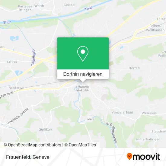 Frauenfeld Karte