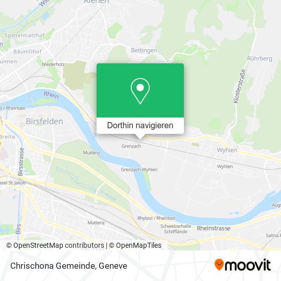 Chrischona Gemeinde Karte