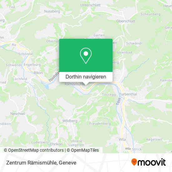 Zentrum Rämismühle Karte