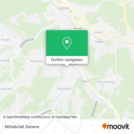 Mittebrüel Karte