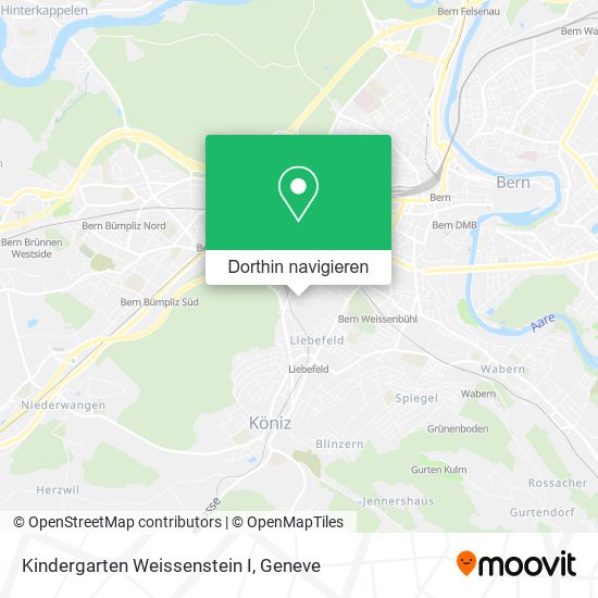 Kindergarten Weissenstein I Karte