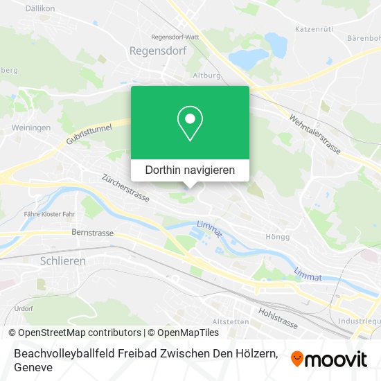Beachvolleyballfeld Freibad Zwischen Den Hölzern Karte