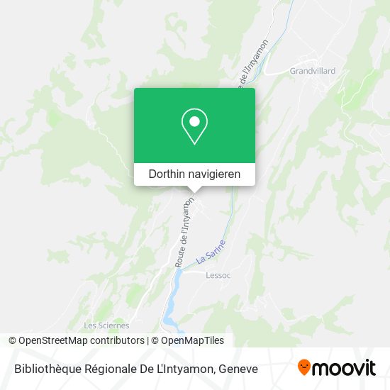 Bibliothèque Régionale De L'Intyamon Karte