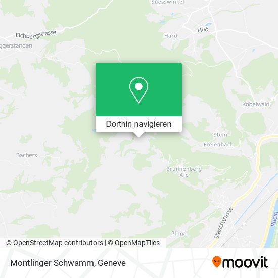 Montlinger Schwamm Karte