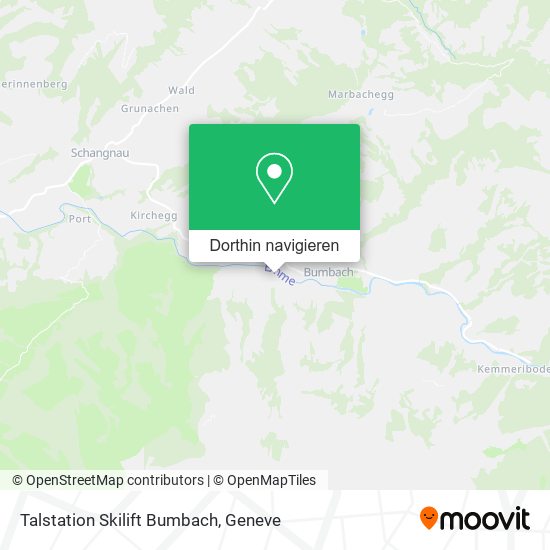 Talstation Skilift Bumbach Karte