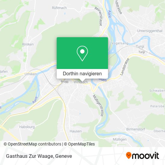 Gasthaus Zur Waage Karte