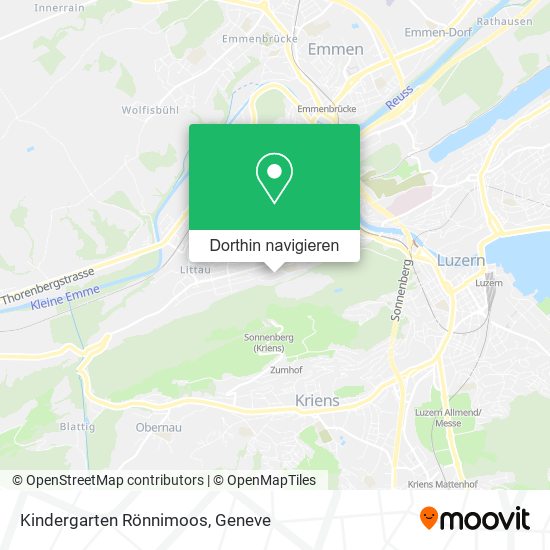 Kindergarten Rönnimoos Karte