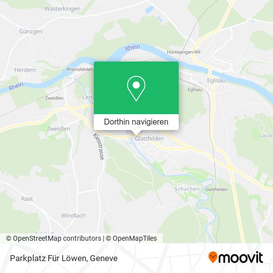 Parkplatz Für Löwen Karte