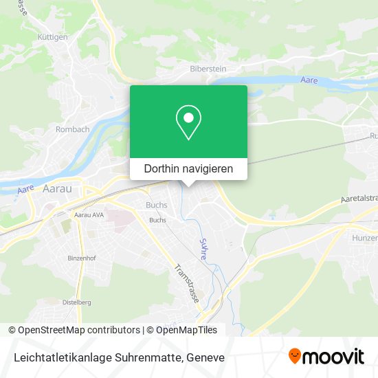 Leichtatletikanlage Suhrenmatte Karte