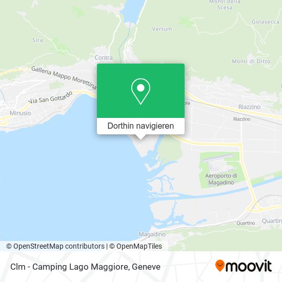 Clm - Camping Lago Maggiore Karte