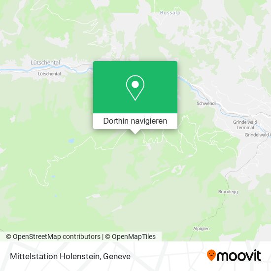 Mittelstation Holenstein Karte
