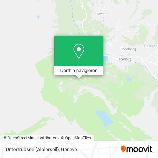 Untertrübsee (Älplerseil) Karte