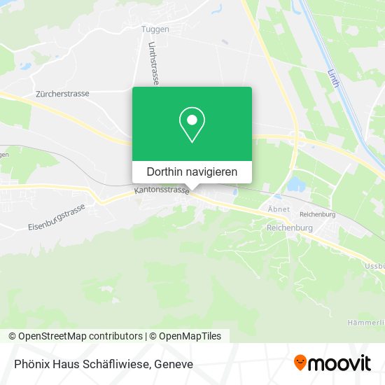 Phönix Haus Schäfliwiese Karte