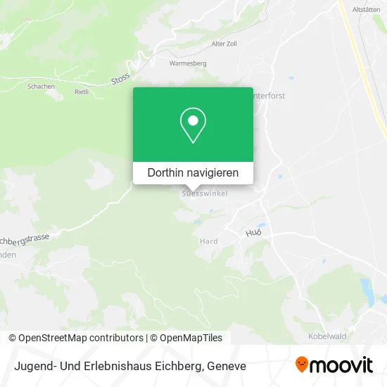 Jugend- Und Erlebnishaus Eichberg Karte