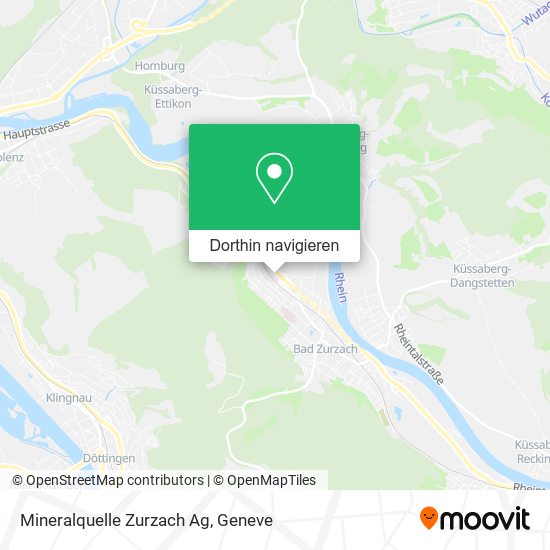 Mineralquelle Zurzach Ag Karte