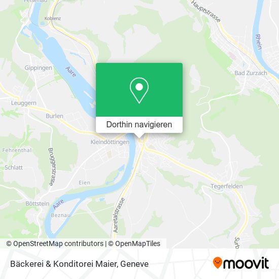 Bäckerei & Konditorei Maier Karte