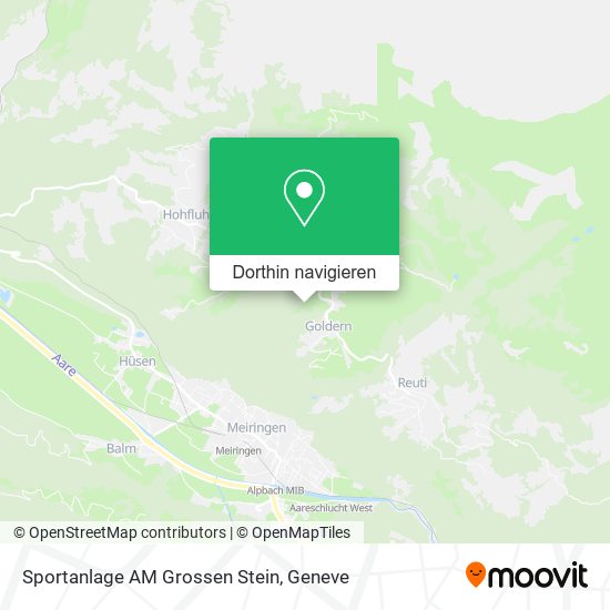 Sportanlage AM Grossen Stein Karte