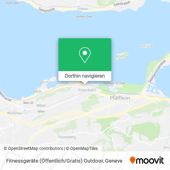 Fitnessgeräte (Öffentlich / Gratis) Outdoor Karte