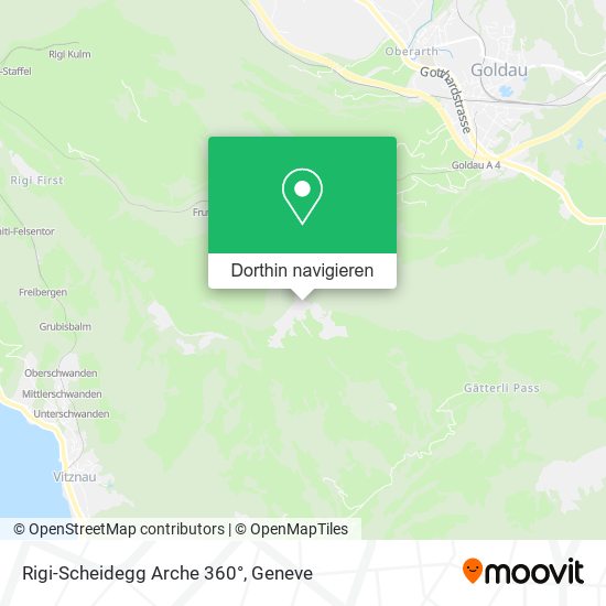 Rigi-Scheidegg Arche 360° Karte