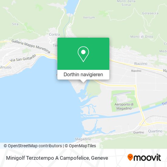 Minigolf Terzotempo A Campofelice Karte