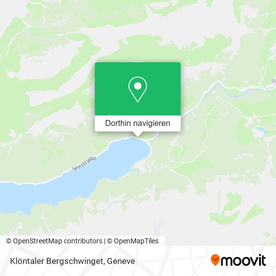 Klöntaler Bergschwinget Karte