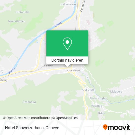 Hotel Schweizerhaus Karte