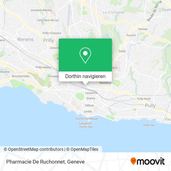 Pharmacie De Ruchonnet Karte