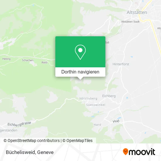Büchelisweid Karte