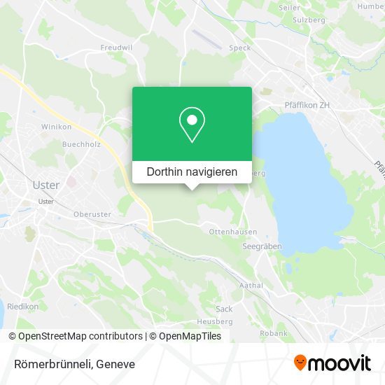 Römerbrünneli Karte