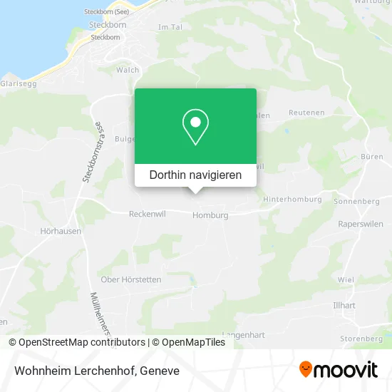 Wohnheim Lerchenhof Karte