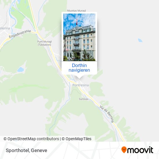 Sporthotel Karte