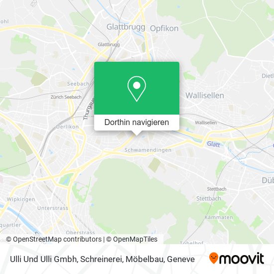 Ulli Und Ulli Gmbh, Schreinerei, Möbelbau Karte