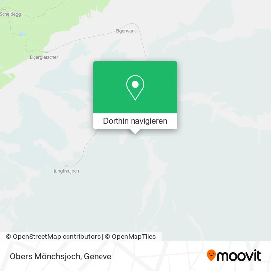 Obers Mönchsjoch Karte