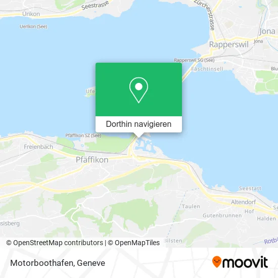 Motorboothafen Karte