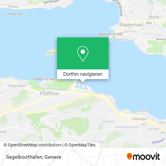 Segelboothafen Karte